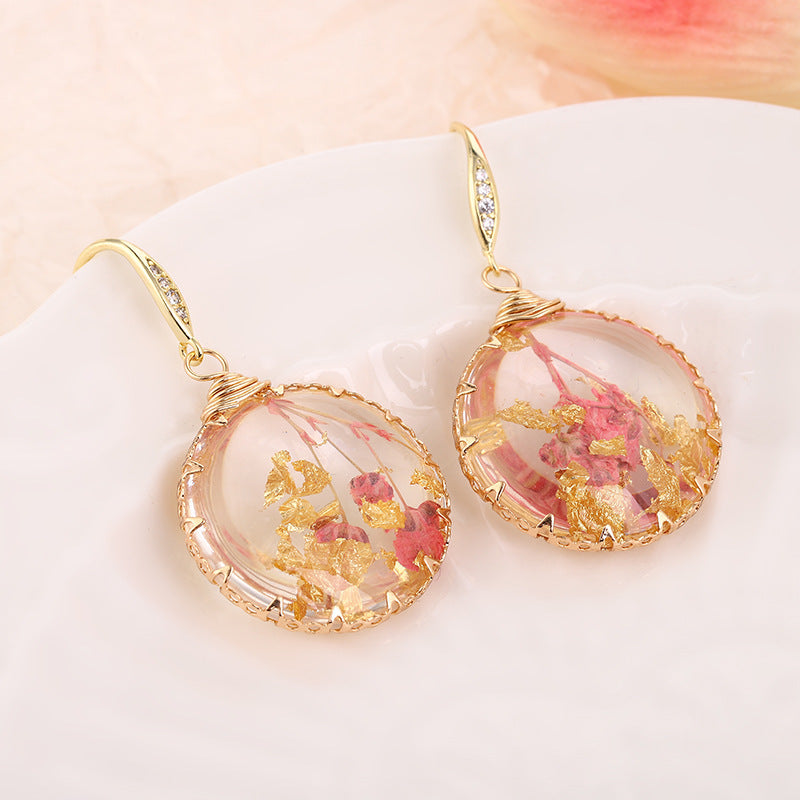 Floral Drop Ohrringe Brehn