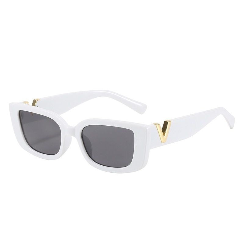 Damen modische Sonnenbrille mit markantem Print Brehn