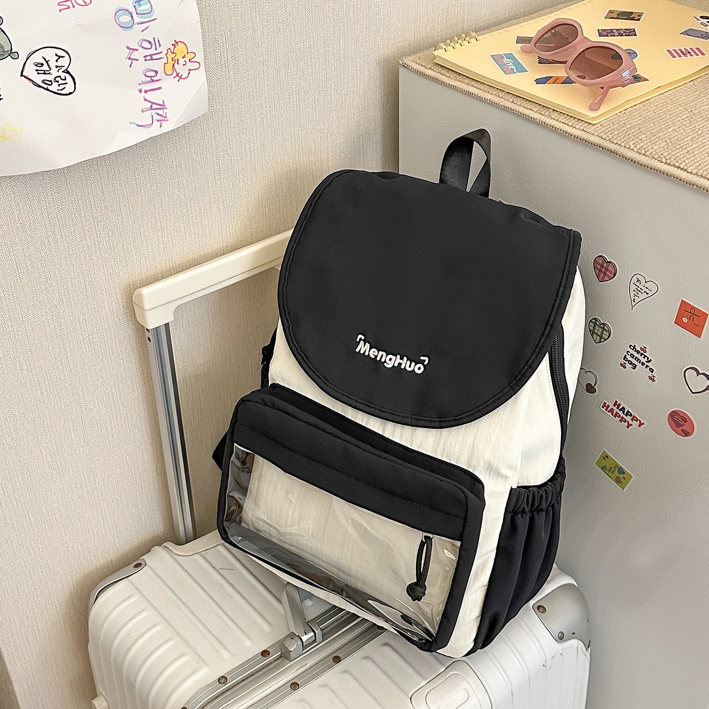 Multifunktionaler transparenter Taschen-Rucksack für die Schule