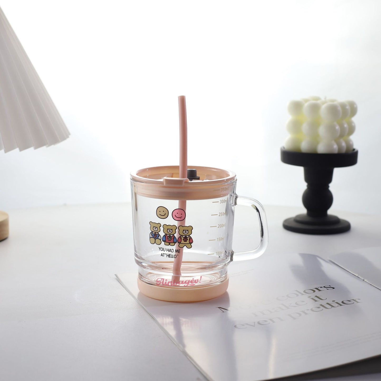Damen kreativer Trinkbecher mit besonderem Motiv Brehn
