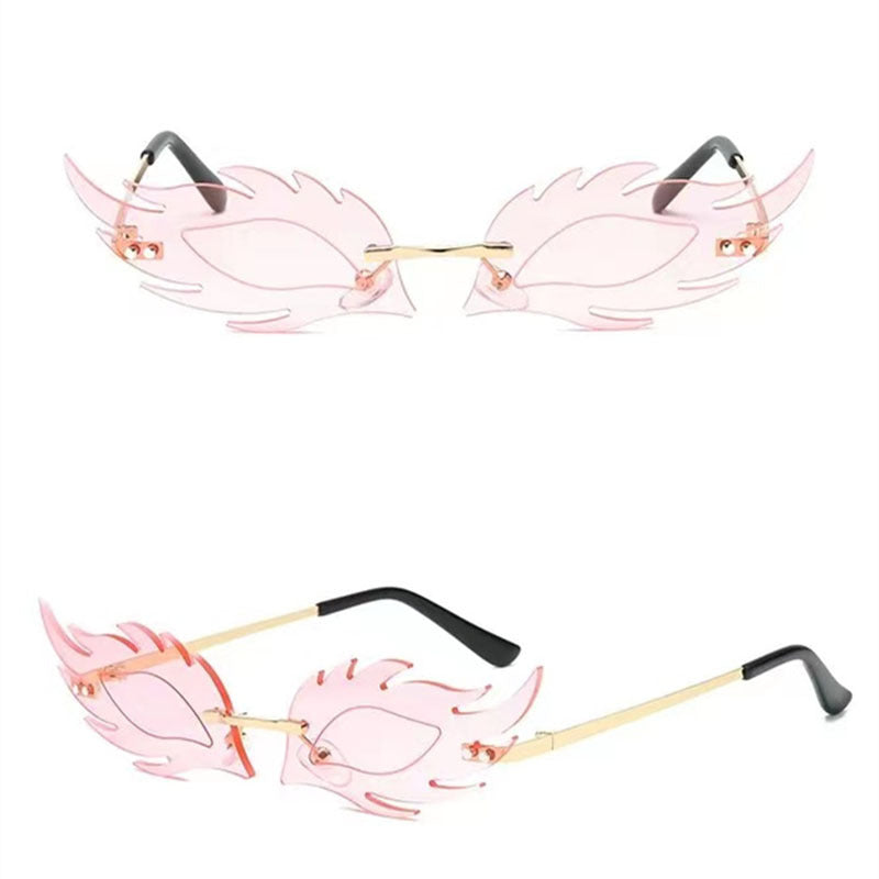 Fashion Statement Blatt Design Sonnenbrille Brehn