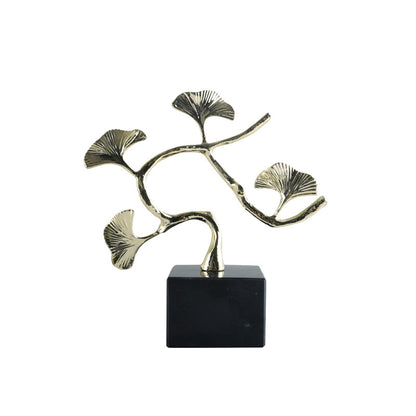 Moderne abstrakte Metallpflanze Skulptur
