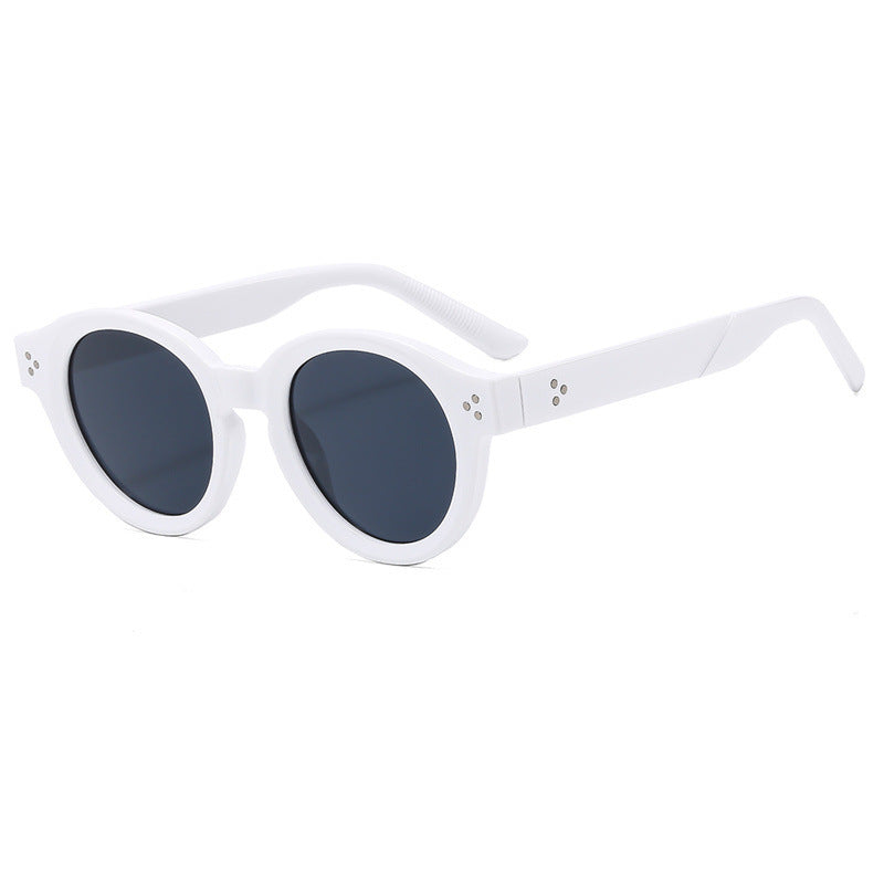 Damen modische Sonnenbrille mit klarem und strukturiertem Rahmen Brehn
