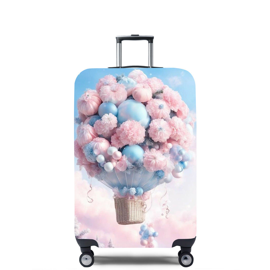 Damen Hartschalenreisekoffer mit verspieltem Ballonmotiv Brehn