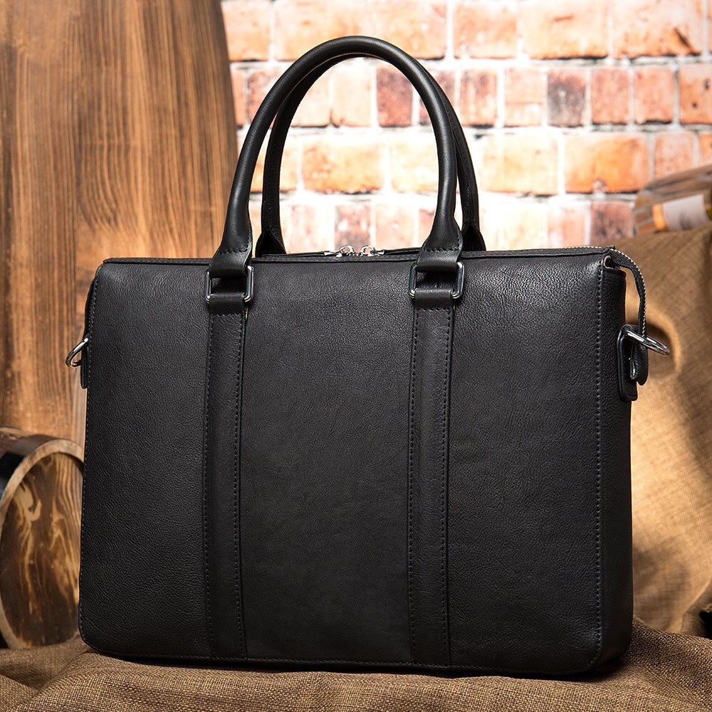 Elegante Aktentasche mit Herausnehmbaren Laptop-Fach Brehn