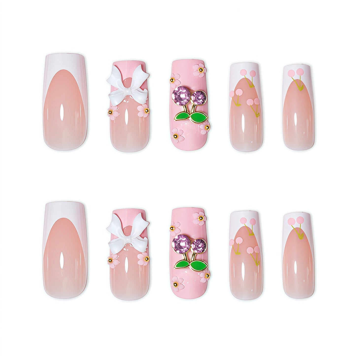 Floral Nail Art Set Brehn