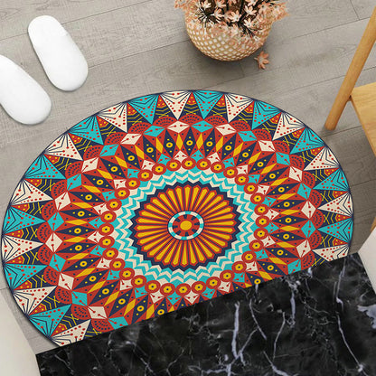 Rundes geometrisches Flächenmatte Brehn