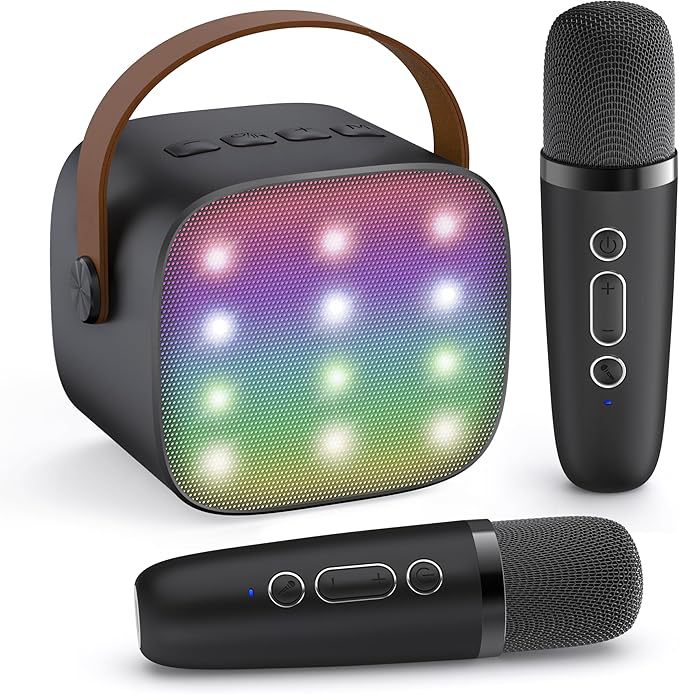 Bluetooth Karaoke Mikrofon und Lautsprecher Set Brehn