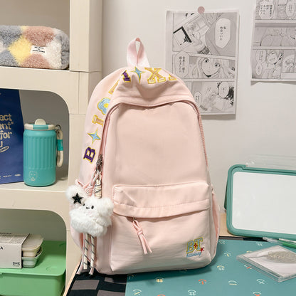 Trendy Bestickter Schulrucksack Brehn