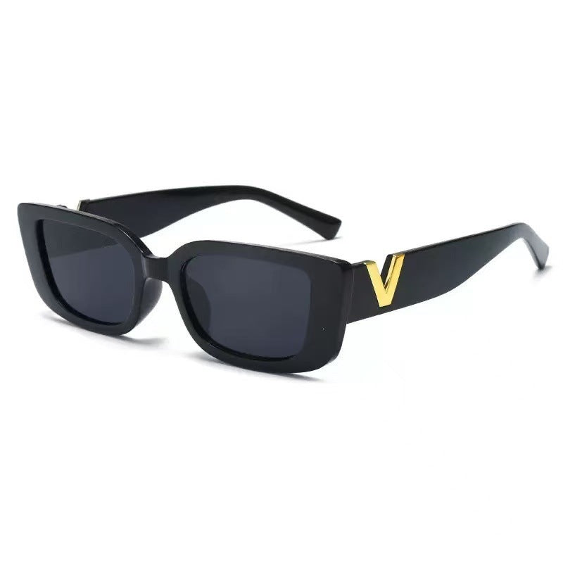 Moderne quadratische Sonnenbrille Brehn