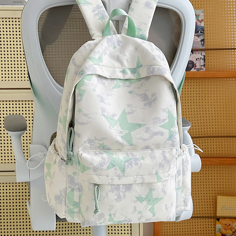 Trendiger Sternenbedruckter Rucksack Brehn