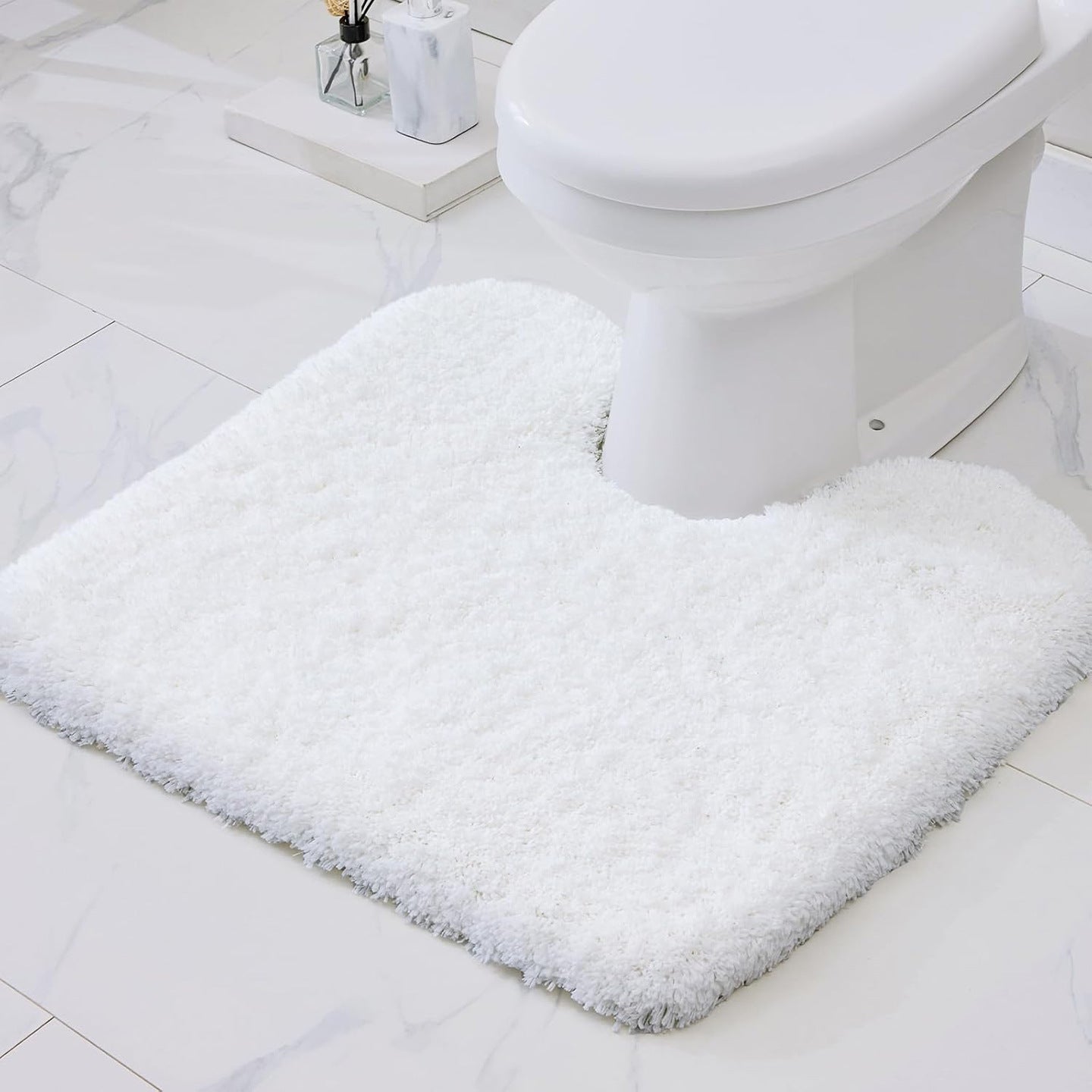 Plüsch Badezimmer Toilettenteppich Brehn