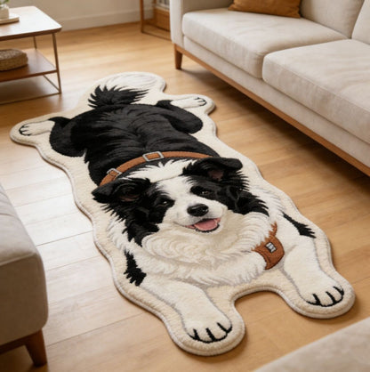 Verspielt Hundeform Teppich