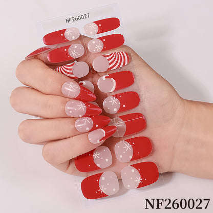 Halloween-inspirierte Nagelkunst-Wraps