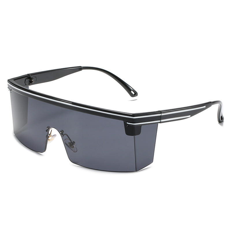 Damen Sportliche Sonnenbrille mit futuristischem Design und störungsfreiem Sichtfeld Brehn