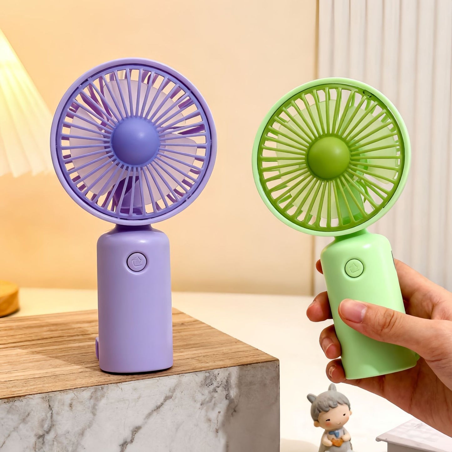 Damen Tragbarer Handventilator mit USB-C-Anschluss und innovativem Design Brehn