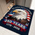 Patriotische Adler Themen Dekorative Teppich