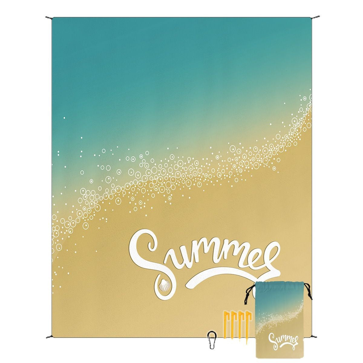 Damen multifunktionale Stranddecke Brehn