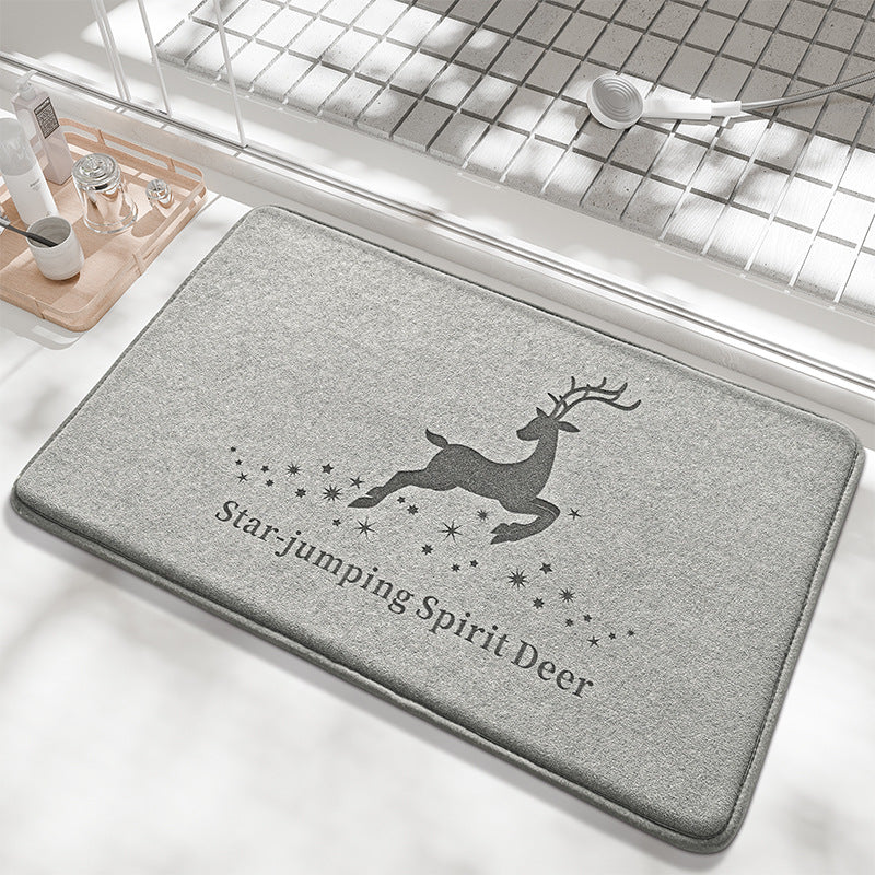 Wal-Theme Memory Foam Badmatte