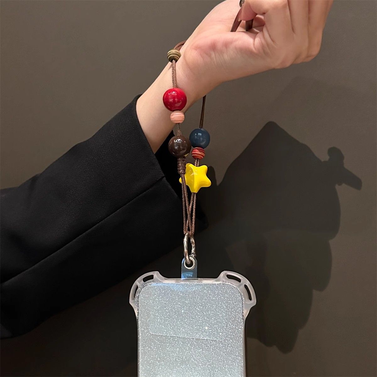 Verspielte Perlen-Handy-Lanyard Brehn