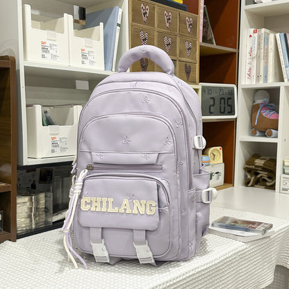Stylischer gestickter multifunktionaler Rucksack Brehn