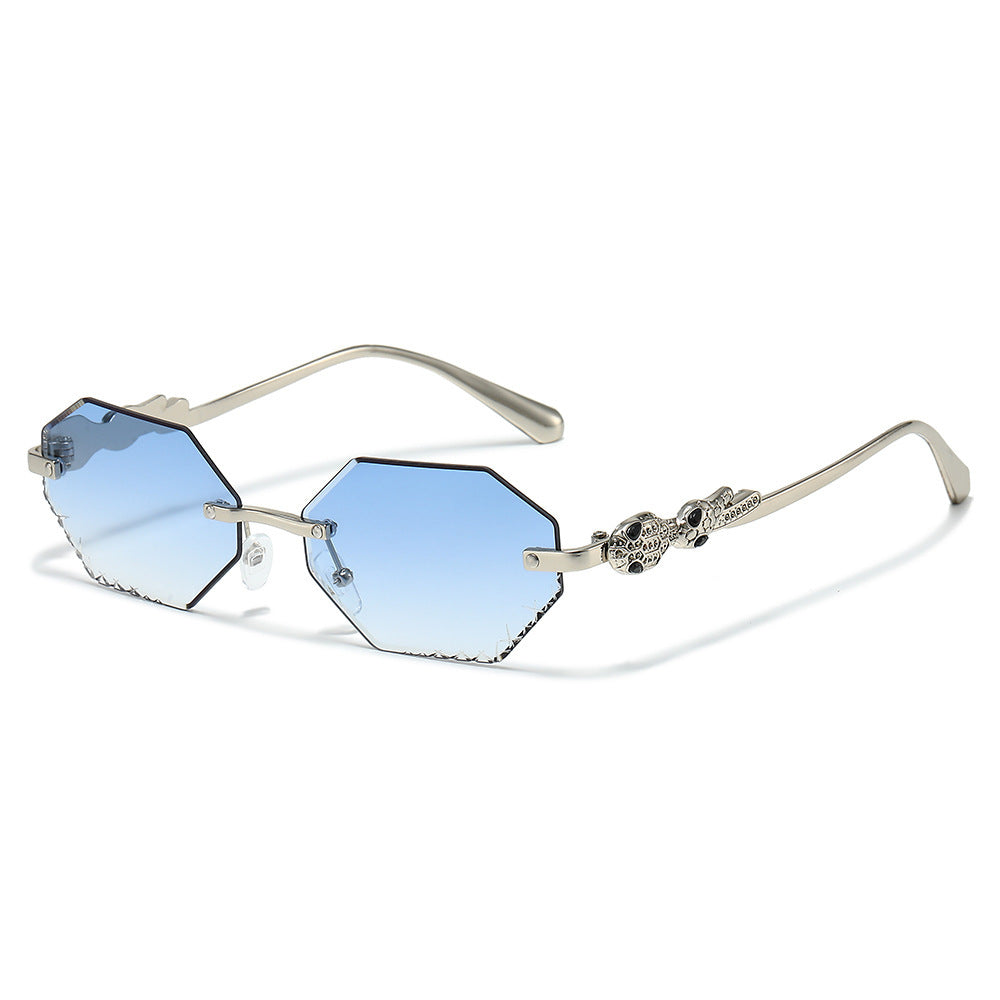Modebewusste Statement-Hexagon-Sonnenbrille Brehn