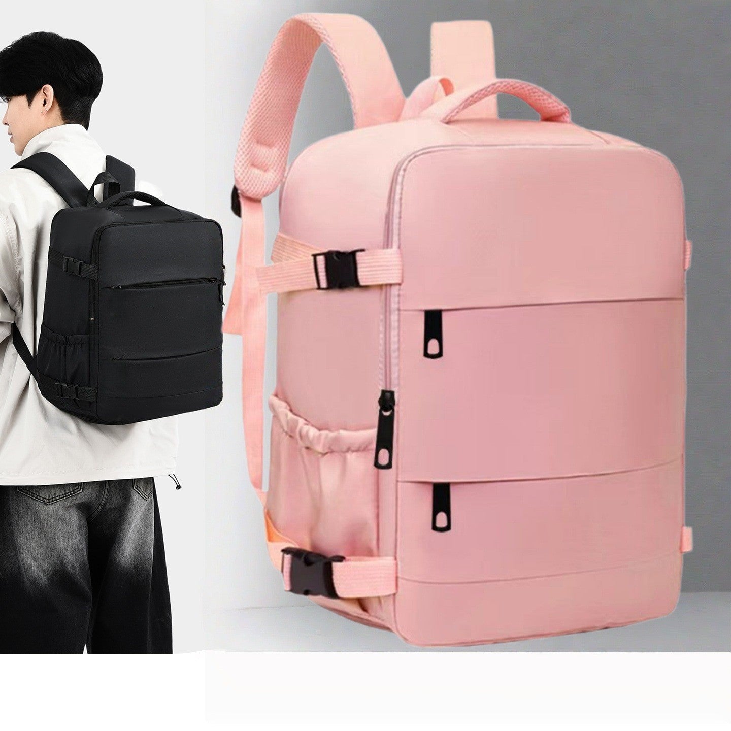 Alltagsrucksack mit Ergonomischem Tragesystem und Praktischen Fächern Brehn