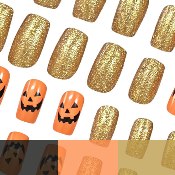 Halloween-Themen-Acryl-Nagelkunst Brehn