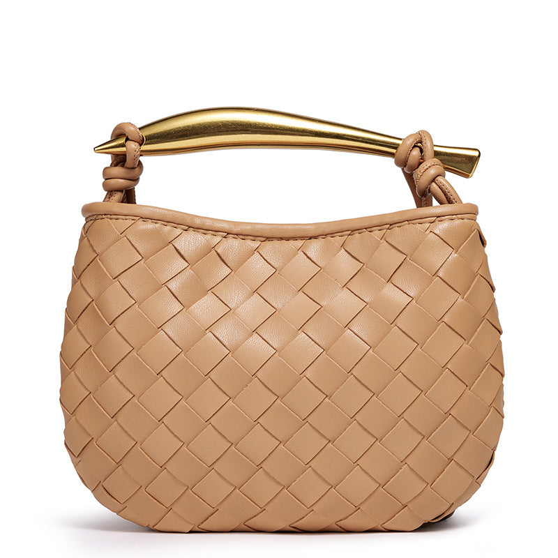 Stilvolle geflochtene Handtasche Brehn