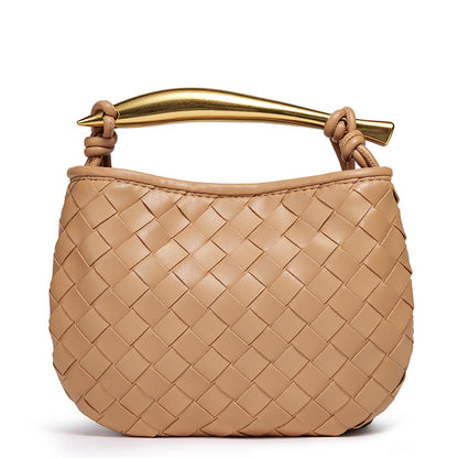 Stilvolle geflochtene Handtasche Brehn