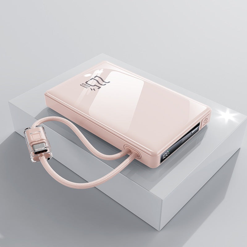 Tragbare Powerbank mit Multifunktionalem Schnellladeanschluss Brehn