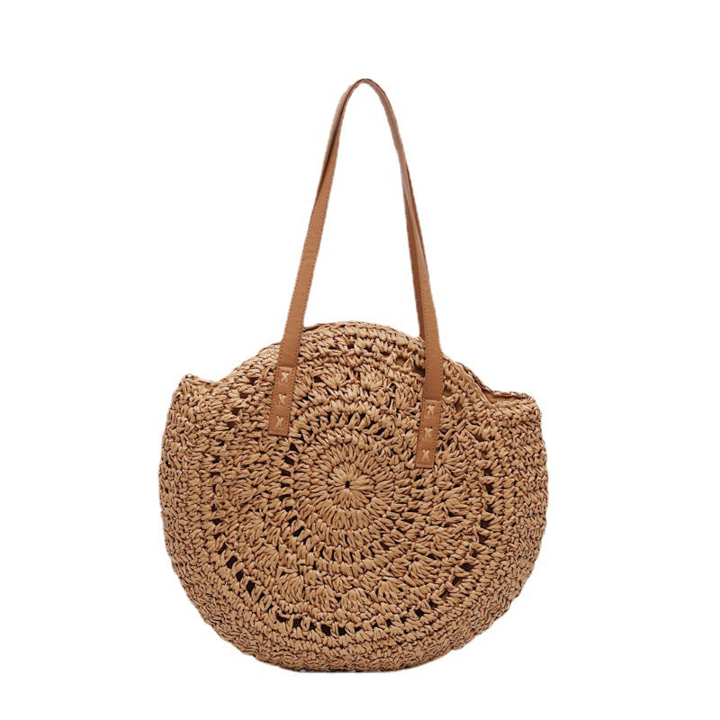 Handgefertigte Strohtasche Brehn