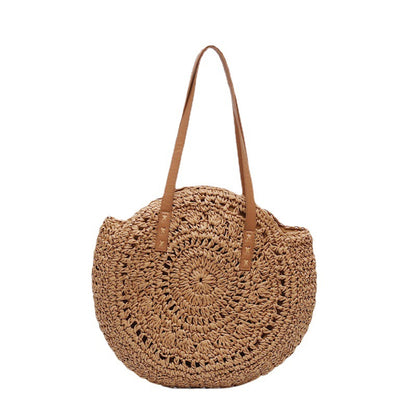 Handgefertigte Strohtasche Brehn