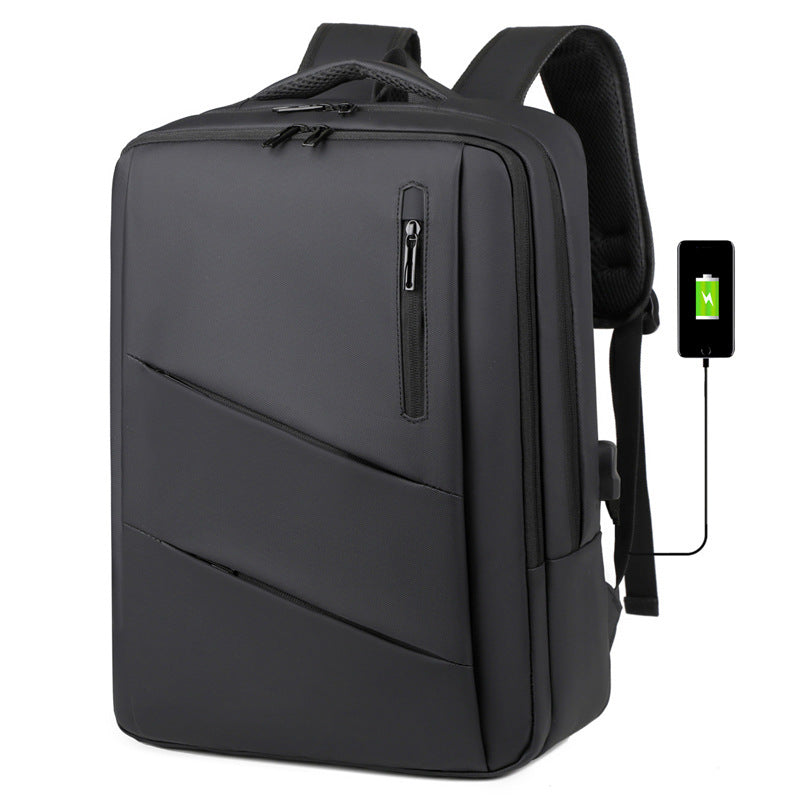 Stylischer Vertikaler Laptop-Rucksack Brehn
