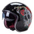 Klassischer Jet-Style Motorradhelm Brehn