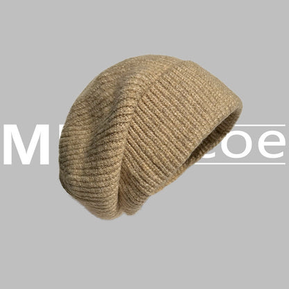 Luxuriöse Gemütliche Strick Slouchy Mütze