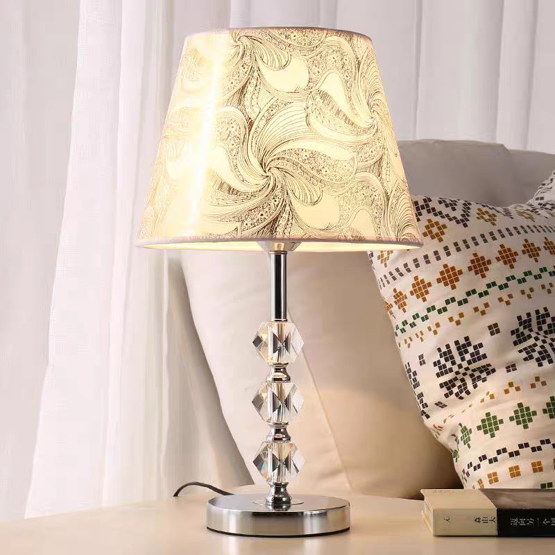Florale Design Akzent Tischlampe