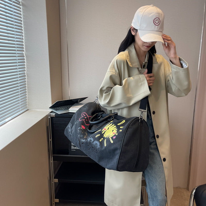 Künstlerische Reise-Duffel-Tasche Brehn