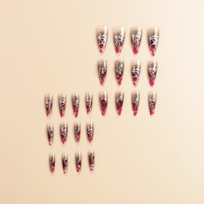 Künstlerisches Stiletto-Nagelkunst-Set Brehn