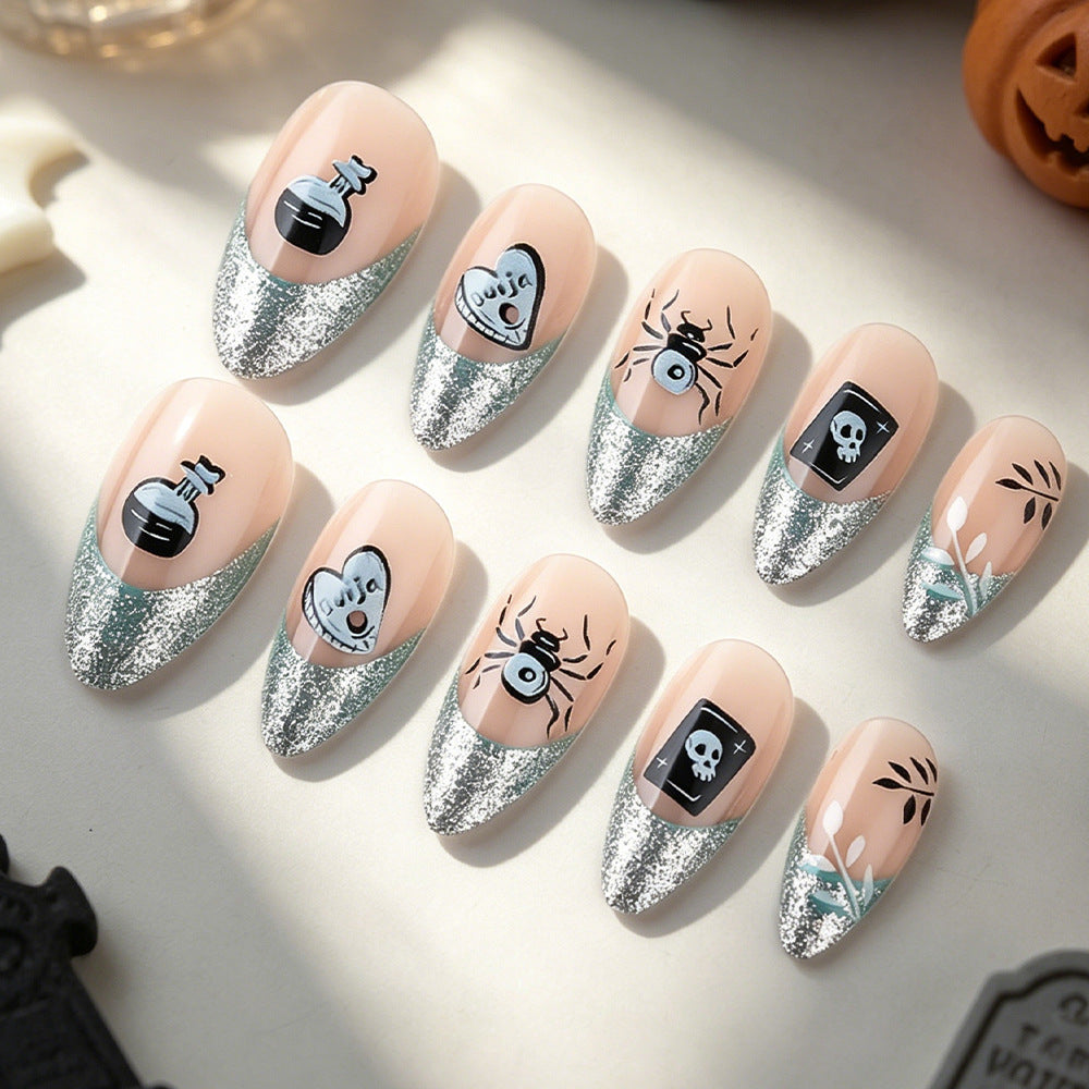 Gothic-Themen Nagelkunst Set Brehn