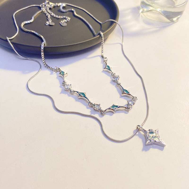 Eleganter Charm-Anhänger-Halskette Brehn