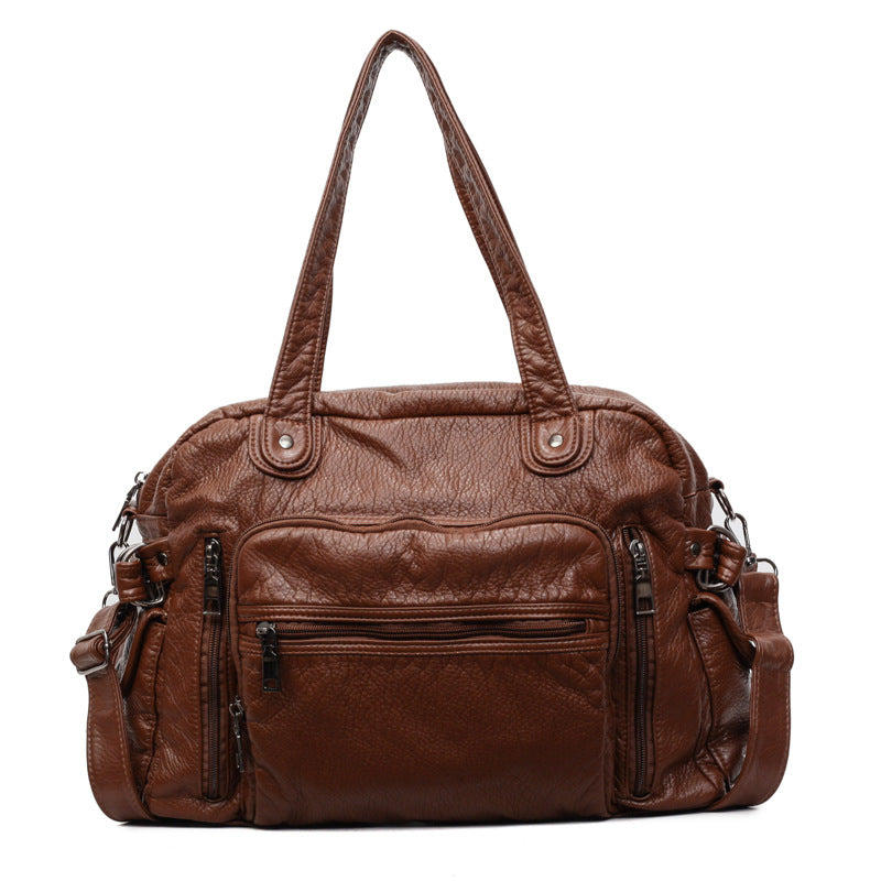 Stylische Lederhandtasche