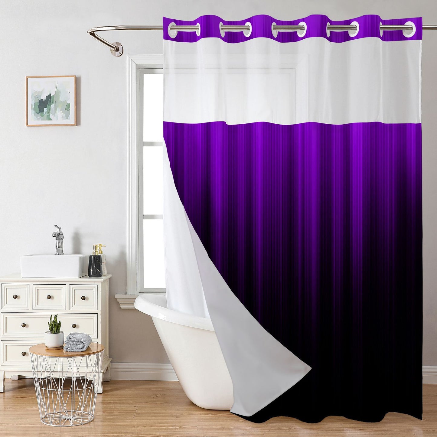 Moderne Gradient Duschvorhang Brehn