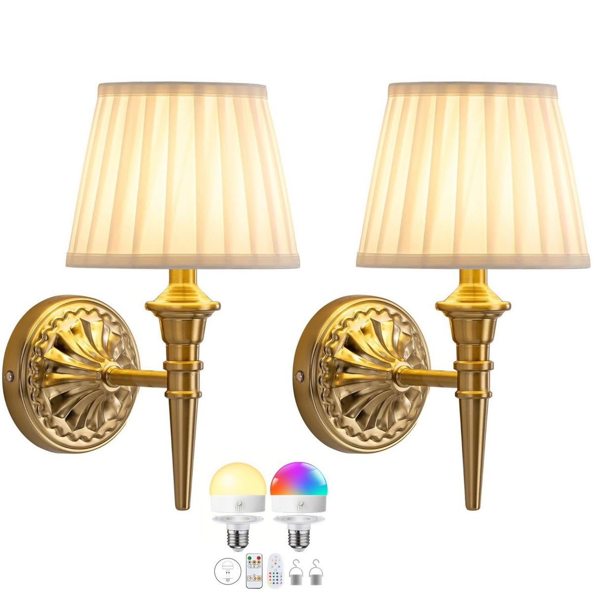 Elegante dekorative Wandleuchte