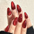 Glänzende Stiletto-Nagelerweiterungen Brehn