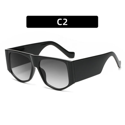 Fette Übergroße Quadratische Rahmen Sonnenbrille