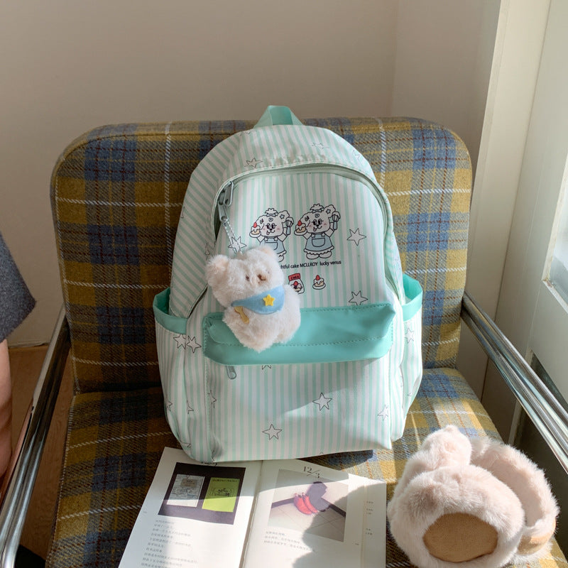 Rucksack mit Buntem Tiermotiv und Praktischen Fächern Brehn