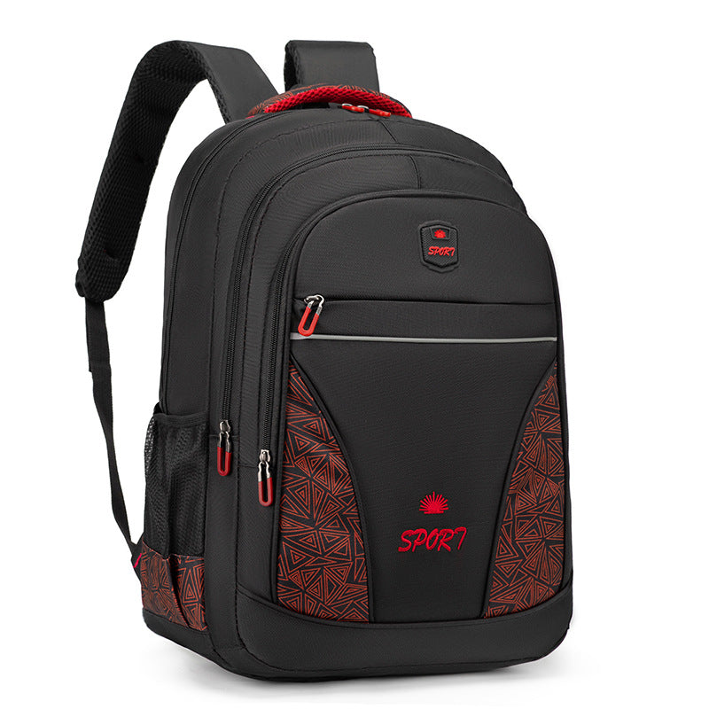 Stylische geometrische Druck Rucksack Brehn