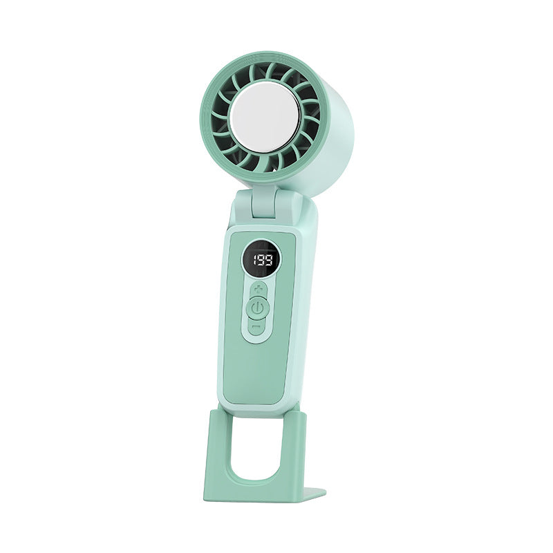 Damen Tragbarer Mini-Hochleistungsventilator mit digitaler Steuerung Brehn