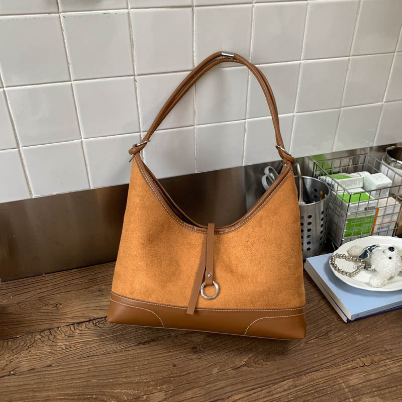 Wildleder Hobo Tasche
